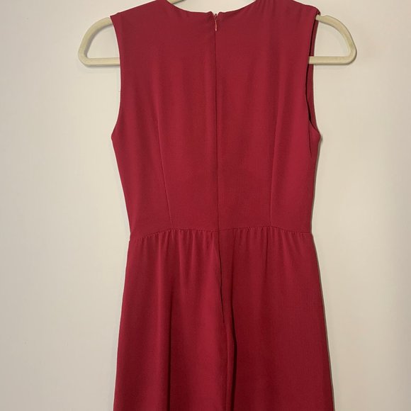 ASOS Wal G Summer Dress Mini/Wedding/Maroon - Picture 8 of 10